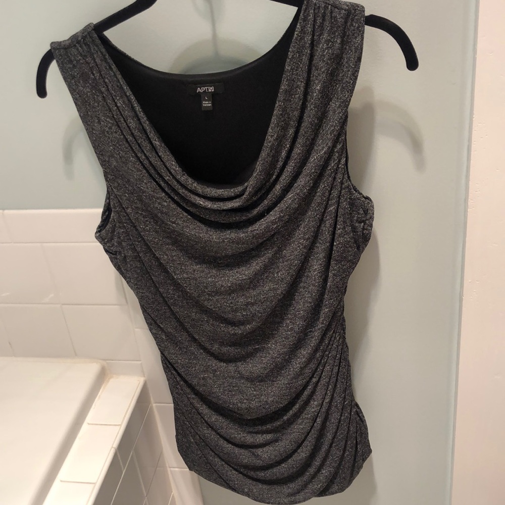 Apt. 9 sleeveless cowl neck top